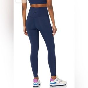 Blue athletic leggings